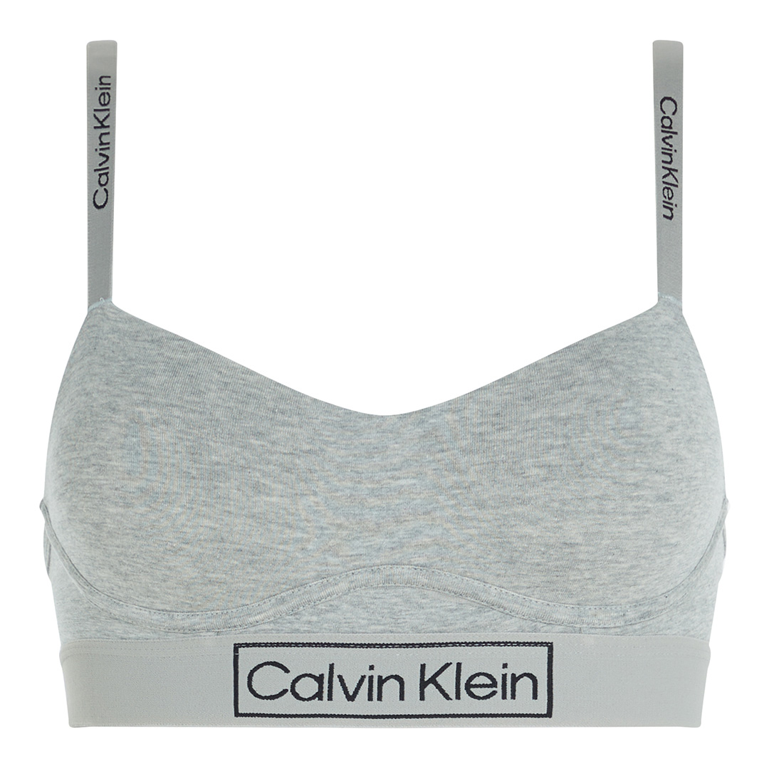 Grey Heather Light Lined Bralette