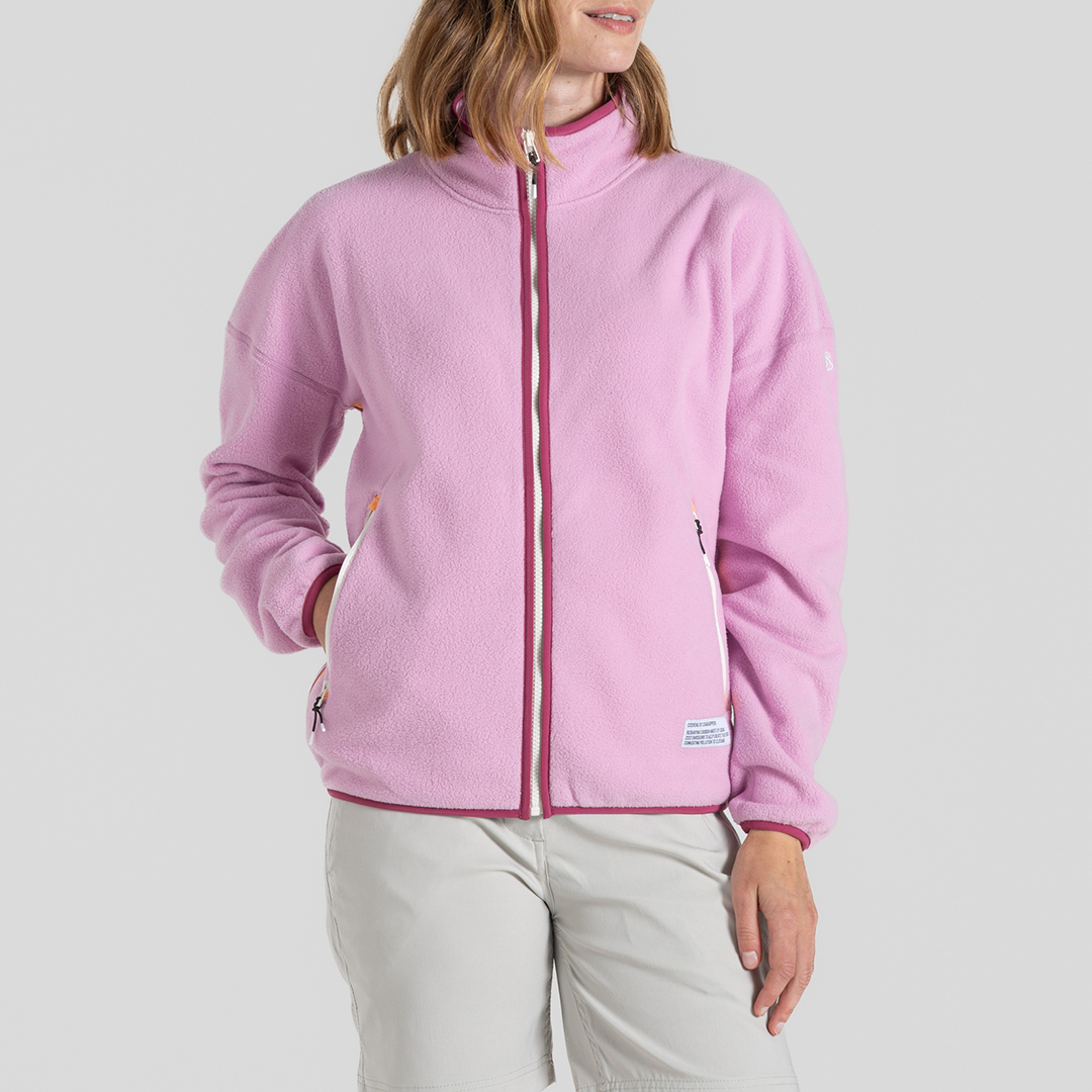 Pink Renu Full Zip Fleece