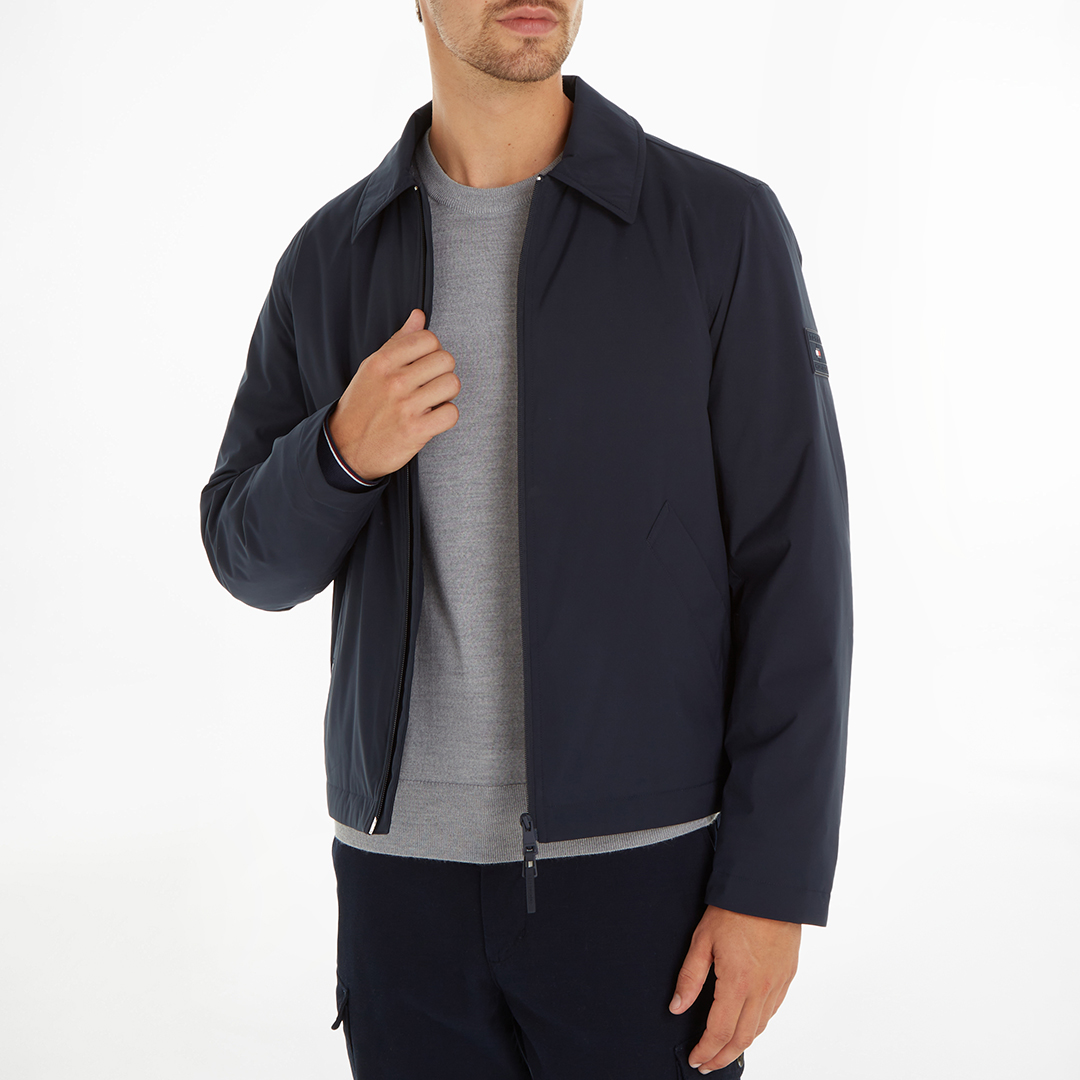 Navy Ivy Zipped Jacket