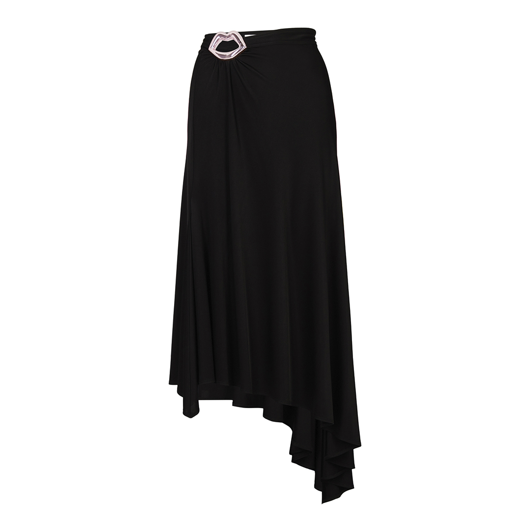 Black New Jersey Skirt