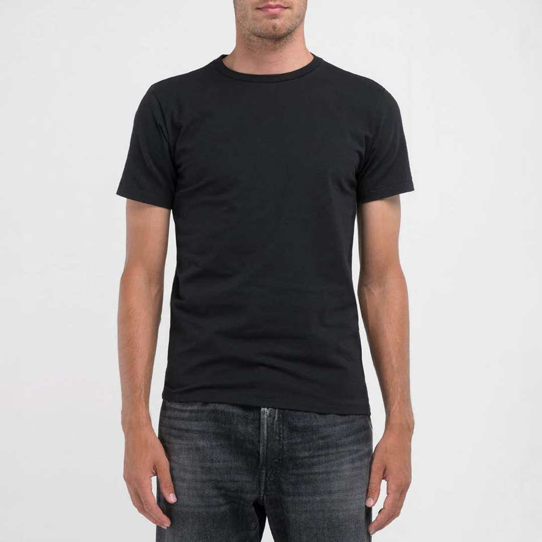 Black Stretch Jersey T-Shirt