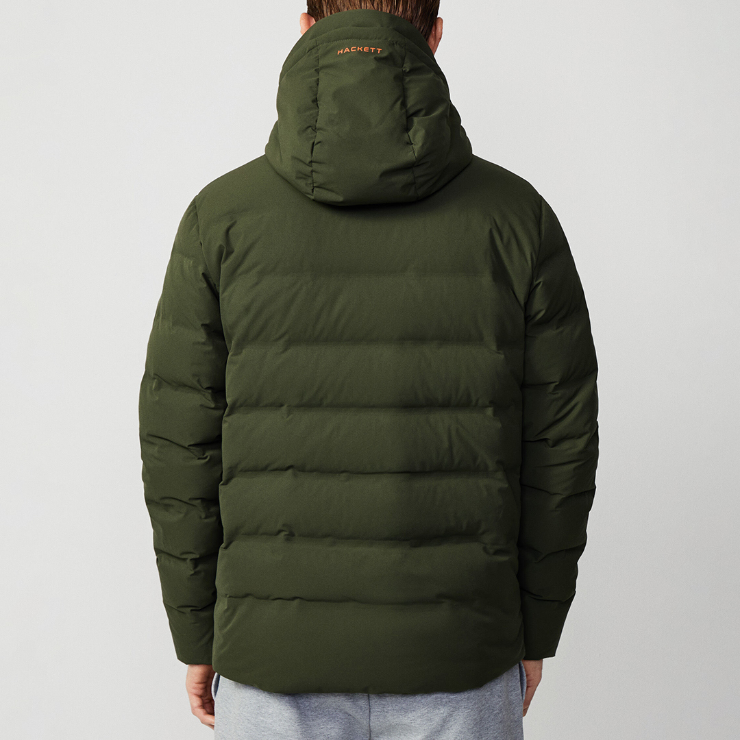 Khaki Commuter Quilted Jacket