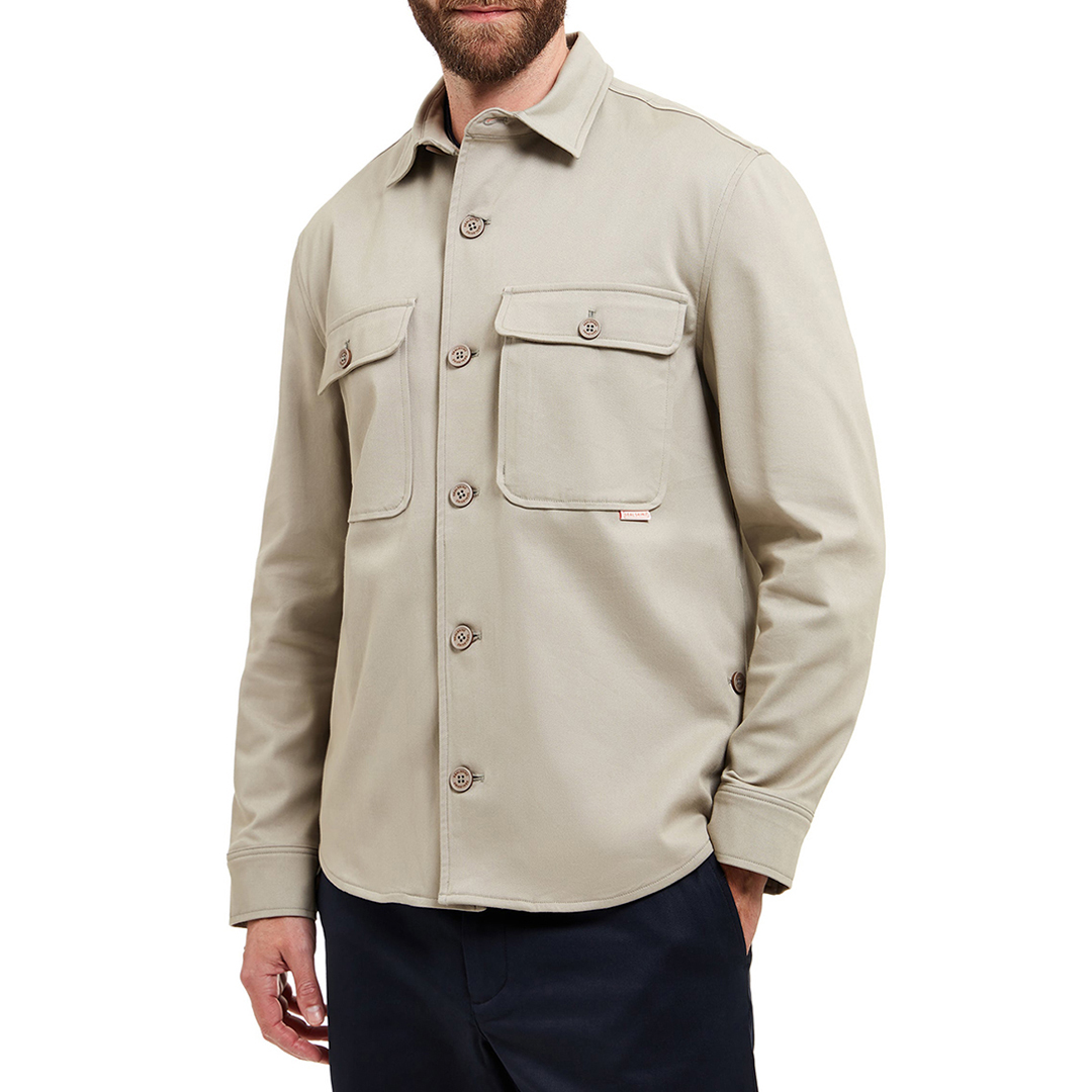 Beige Whissonsett Shirt Jacket