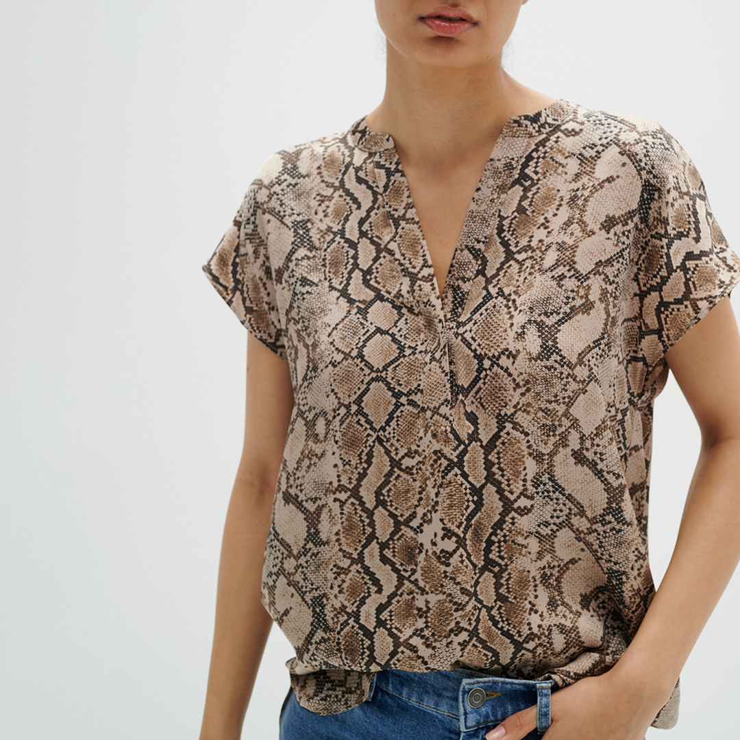 Snake Silk Liko Top