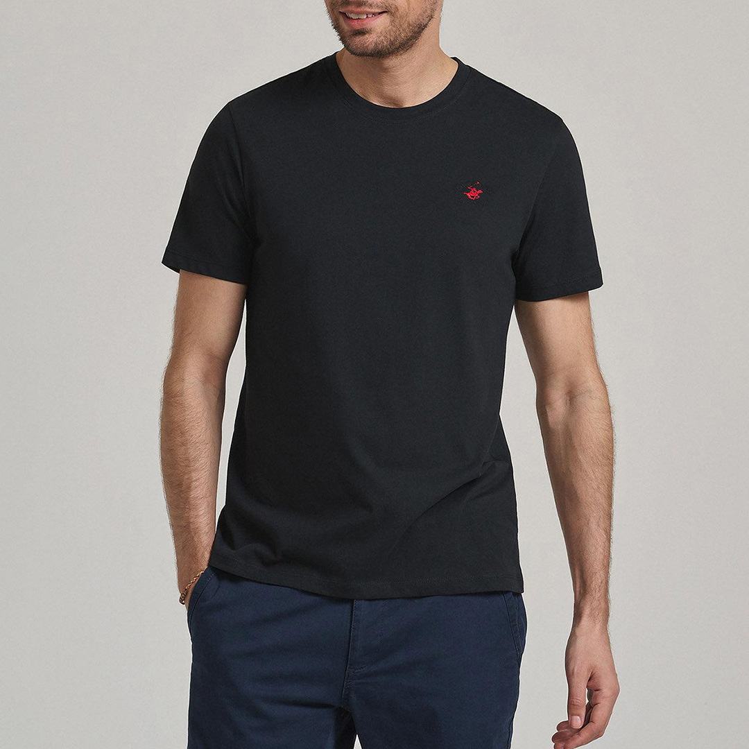 Black Polo Pony T-Shirt