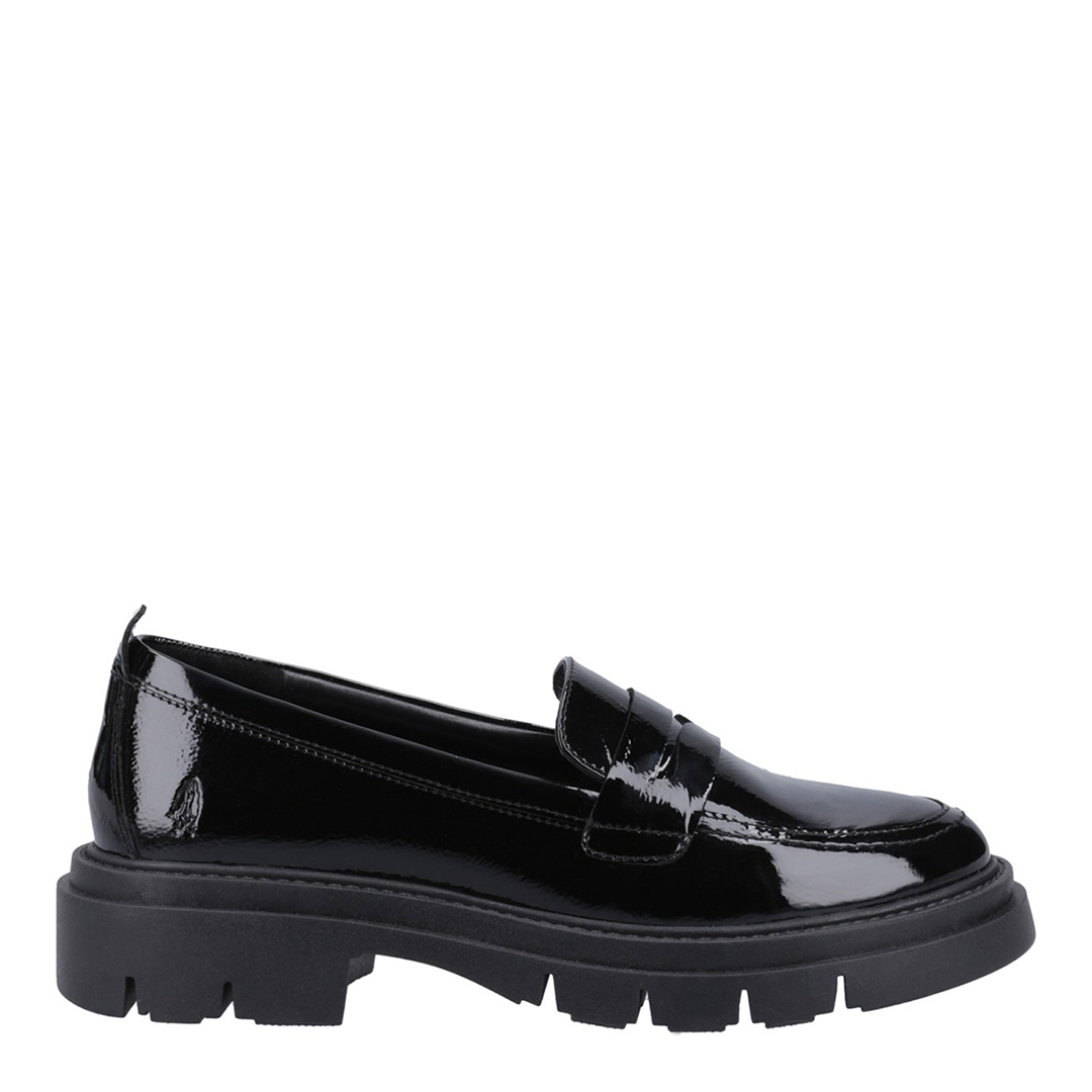 Womens Black Reece Flat Shoes