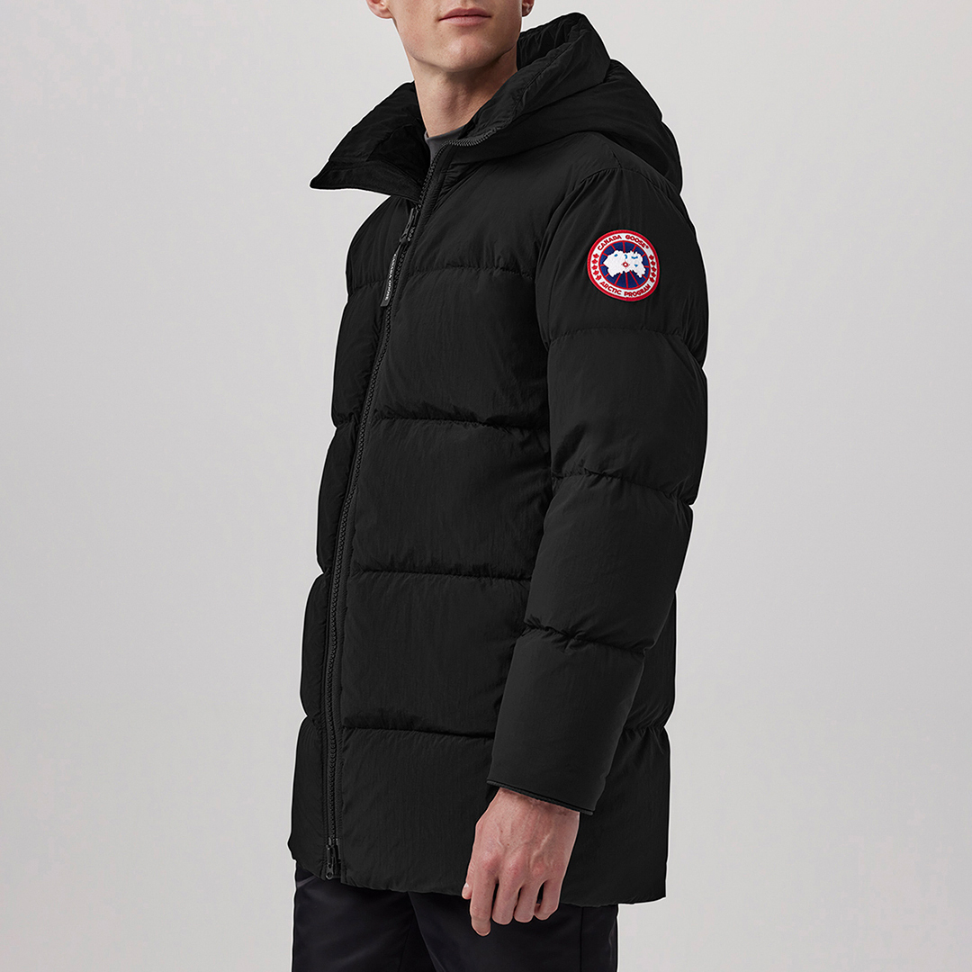 Black Lawrence Puffer Coat