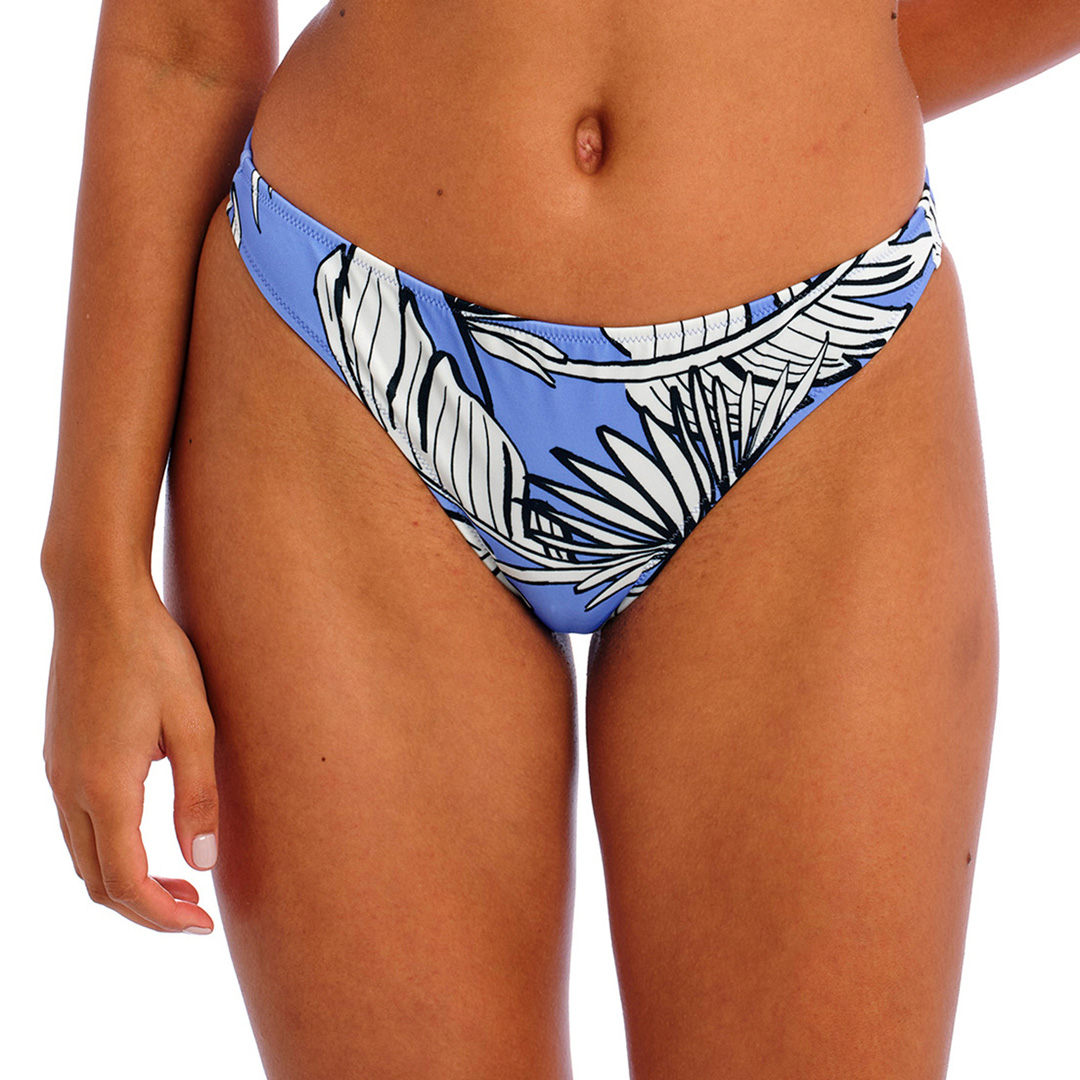 Blue Cornflower Mali Beach Brazilian Bikini Brief