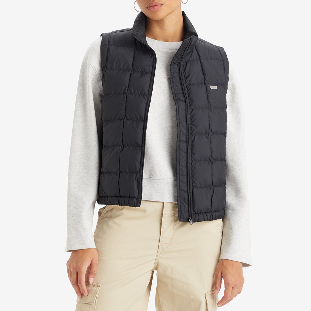 Black Puffer Vest