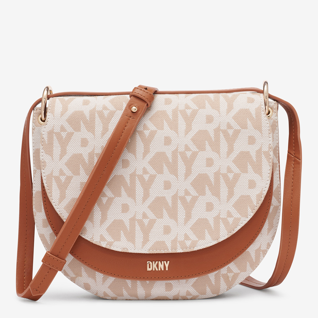 Tan Gramercy Medium Flap Crossbody Handbag