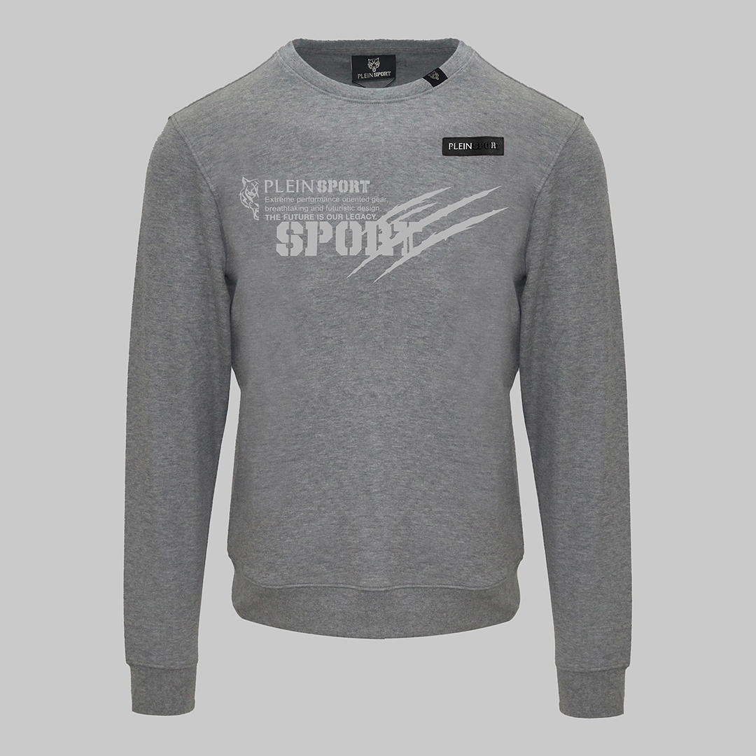 Grey Crew Neck Jumper