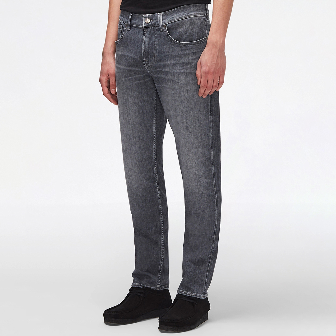 Washed Black Slimmy Stretch Jeans