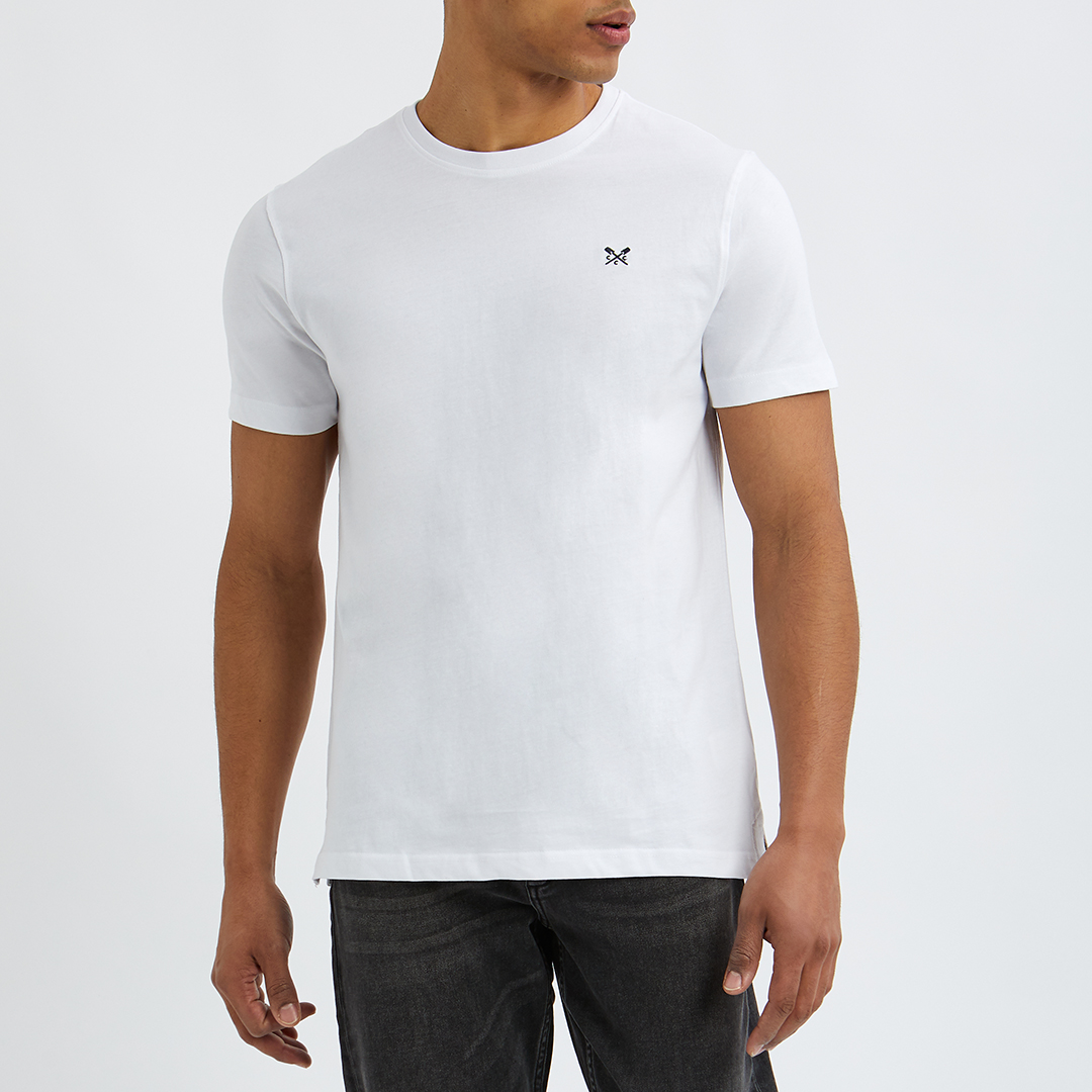 T-Shirt En Coton Blanc