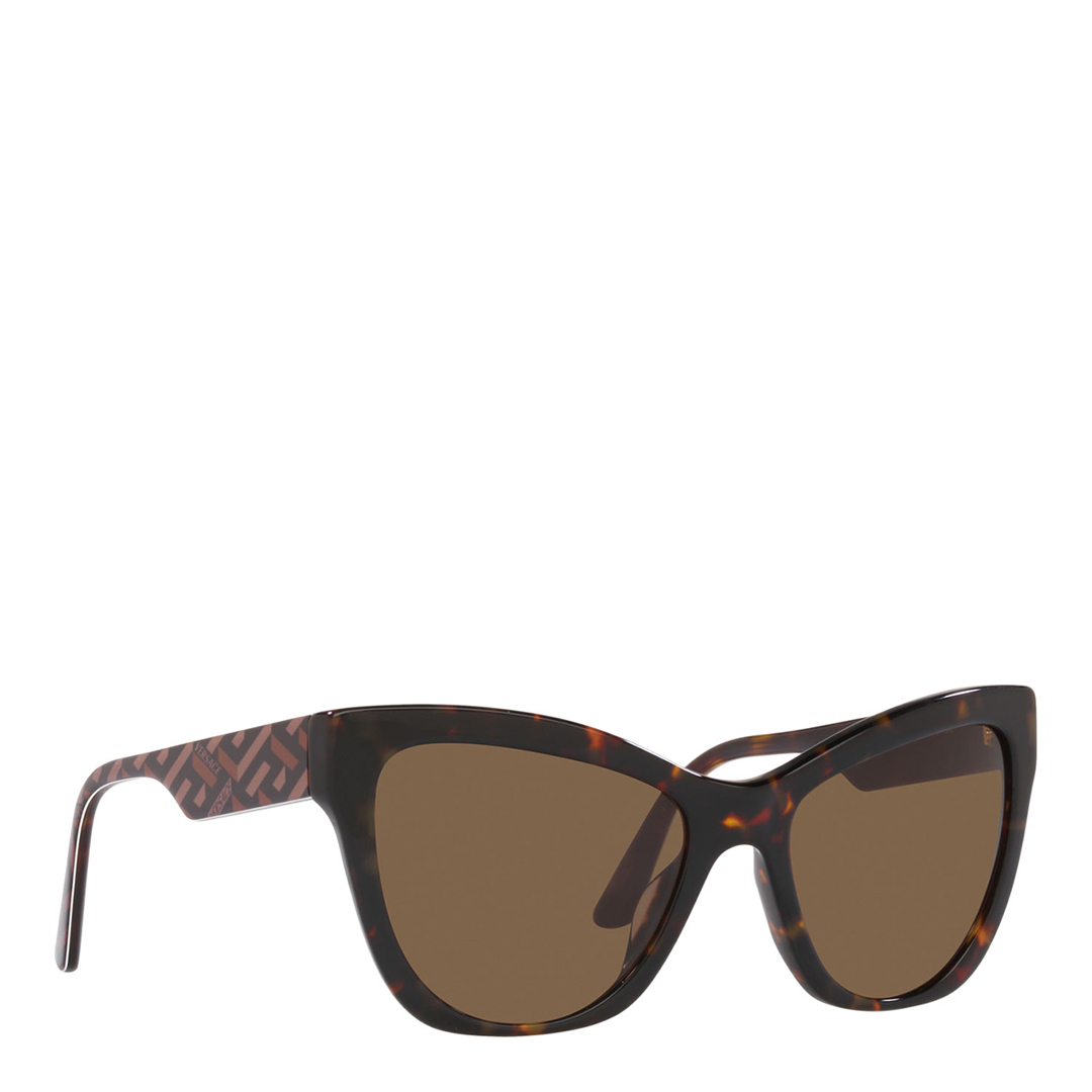 Women's Brown Versace Sunglasses 60mm