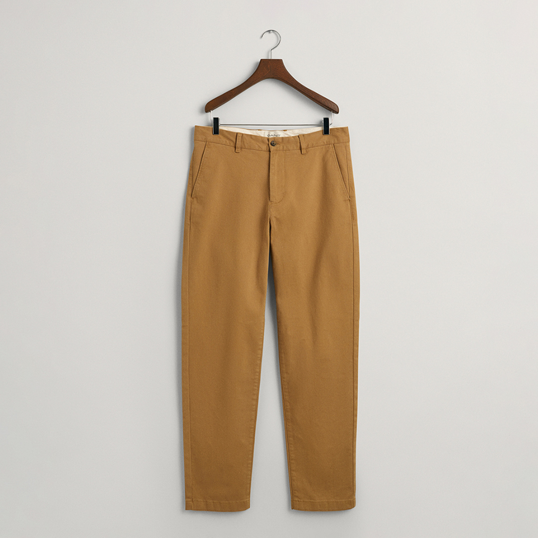 Chinos Super Extensible Camel Regular Comfort