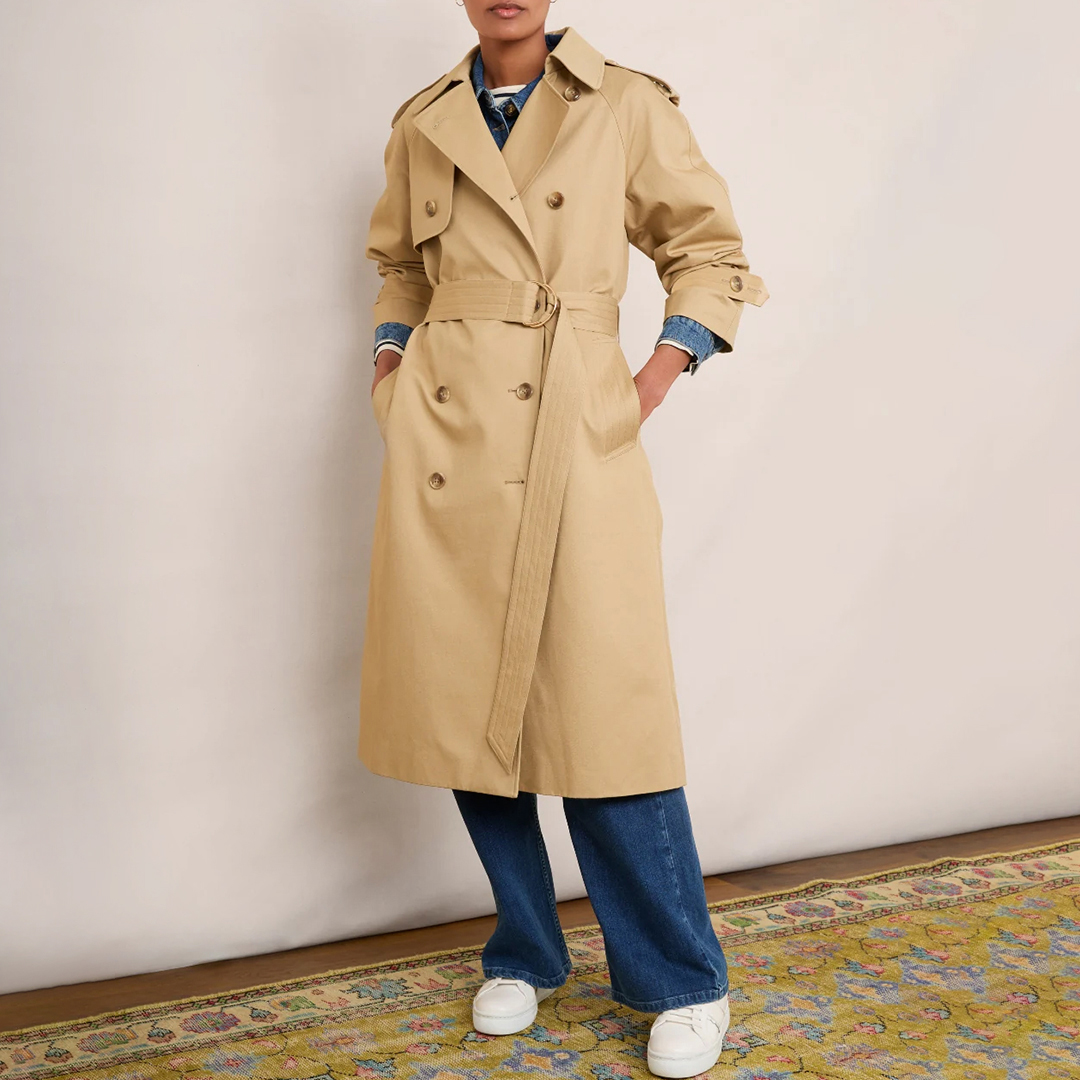 Beige Trinny Trench Coat