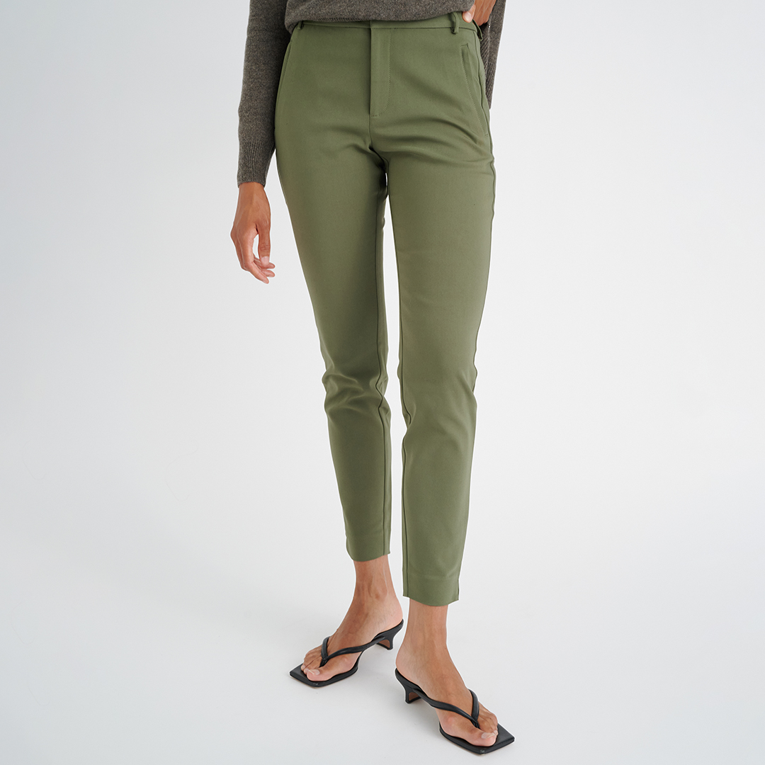 Pantalon Slim Kaki