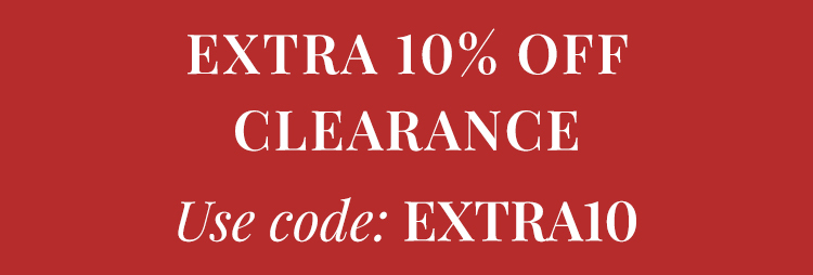 Extra 10% Off Clearance