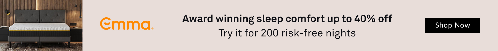 Emma - Award wining sleep comfort upto 40% off