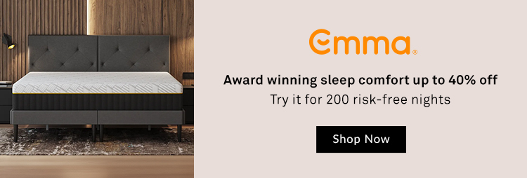 Emma - Award wining sleep comfort upto 40% off