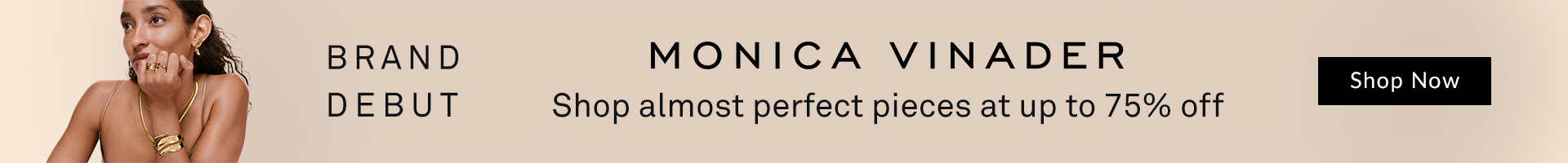 MONICA VINADER - Shop almost perfect pieces at upto 75% off