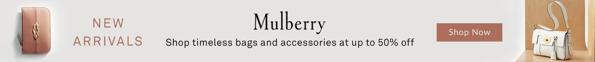 Mulberry - Shop timeless bags and accessories at upto 50% off