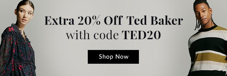 Extra 20% off Use Code TED20